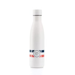 Nerezová termolahev COOL BOTTLES Xclusive! Pure White třívrstvá 500 ml