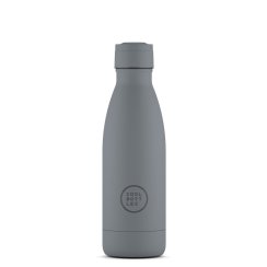 Nerezová termolahev COOL BOTTLES Pastel Grey třívrstvá 350 ml